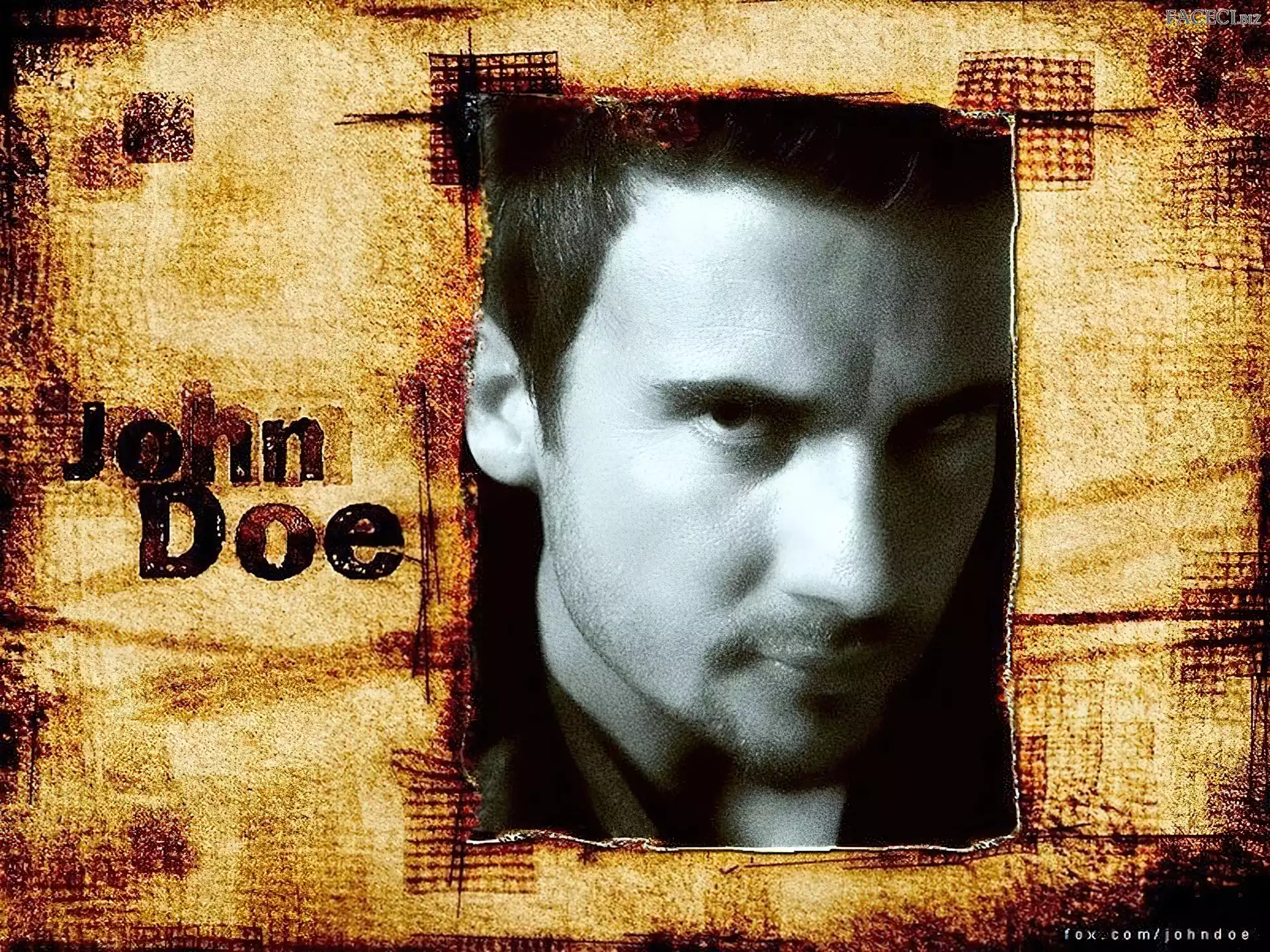 bródka, Dominic Purcell, ciemne włosy