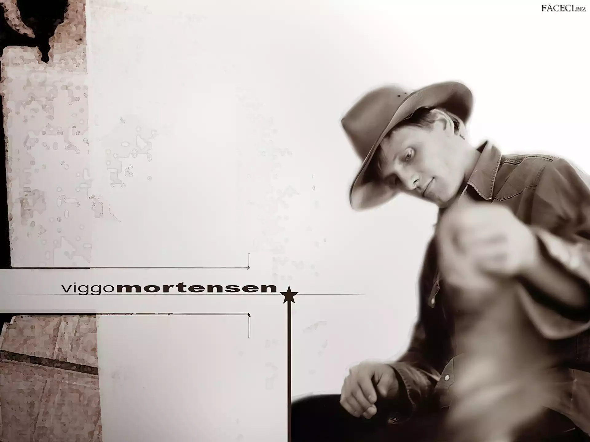 Viggo Mortensen, kapelusz